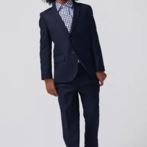 Crewcuts Boys' Ludlow Suit Jacket & Slim Pant in Italian Chino w/ shirt, size 12